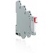 Schakelrelais Interface relais / CR-S ABB Componenten Insteek module voor CR-S 1 wissel 12 V, 250 mA, verguld Voedingsspanni 1SVR405501R1020